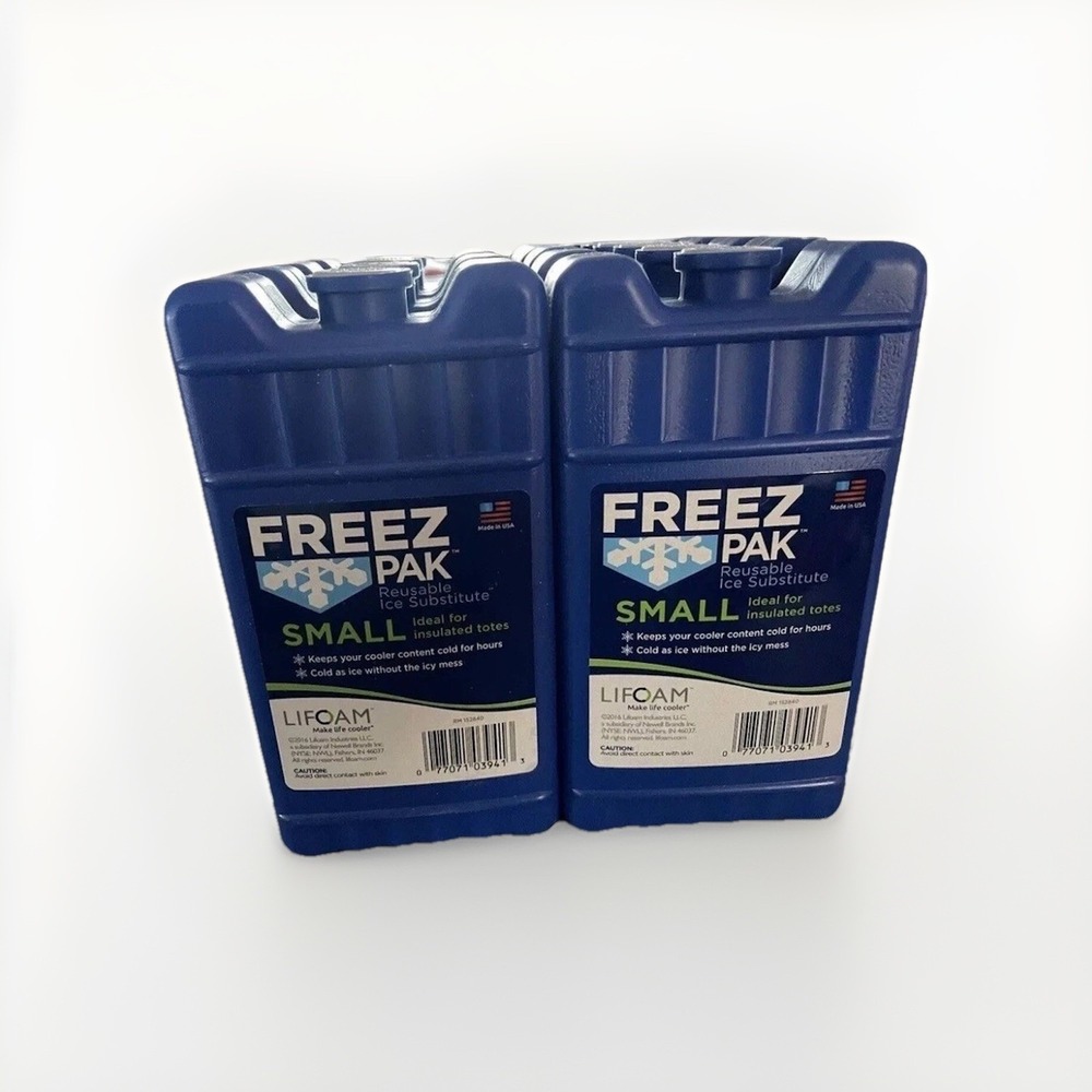 (3) Freez Pak Reusable Ice Pack Pack Ice Packs For Lunch Bags‎ And Coolers